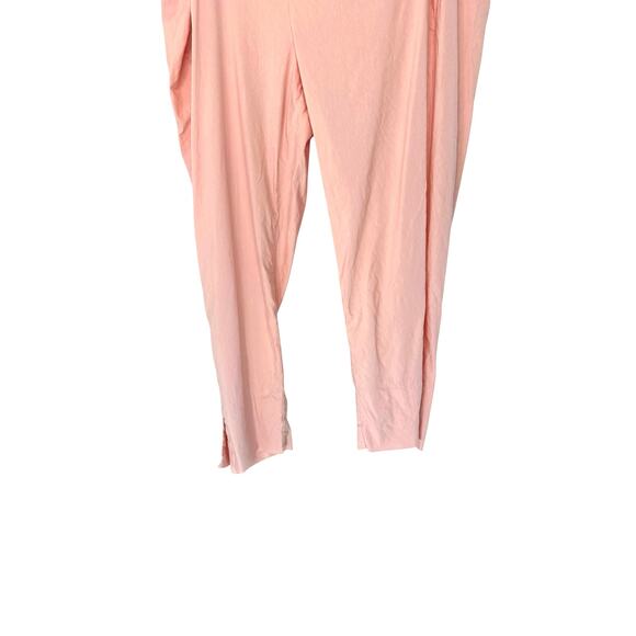 J. Jill Linen Stretch Pink Basic Mature Cropped Straight Leg Pants Size XL - Picture 4 of 10